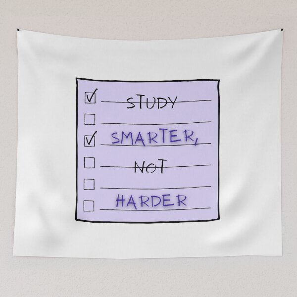 Item preview, Study smarter, not harder designed and sold by Megurix.