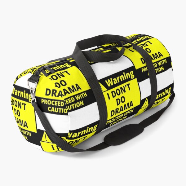 Item preview, Human Warning Label I Don't Do Drama Proceed With Caution Sarcastic designed and sold by Sonatablue.