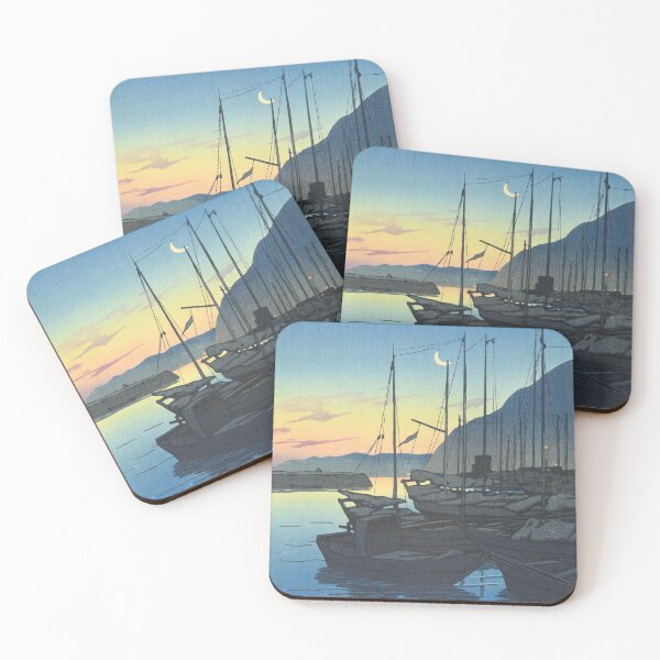 Item preview, Vintage Japanese Boat Fishing Print designed and sold by Vintage Wall Art.