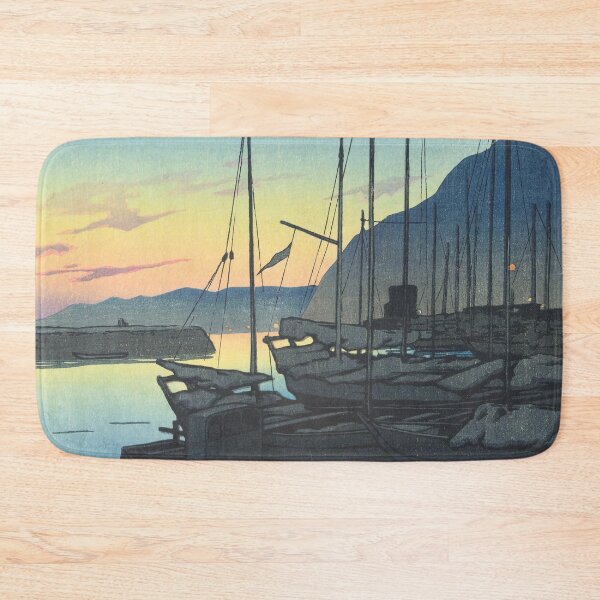 Item preview, Vintage Japanese Boat Fishing Print designed and sold by Vintage Wall Art.