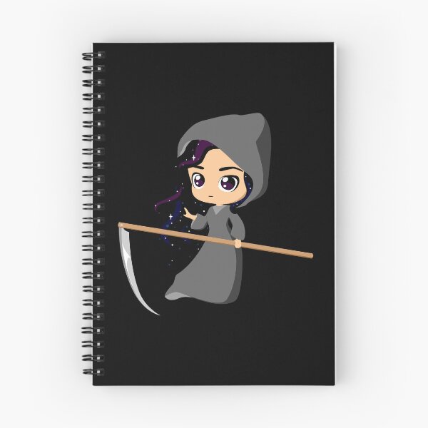 Item preview, Cute Girl Grim Reaper At Work designed and sold by Thonja.