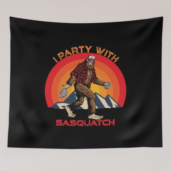 Item preview, I Party With Sasquatch designed and sold by david parry.