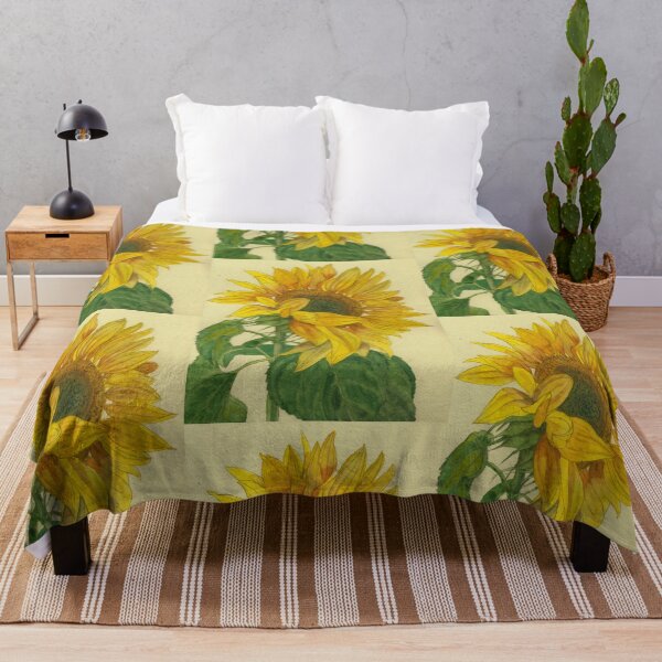 Item preview, Sunflower watercolour painting designed and sold by esvb.