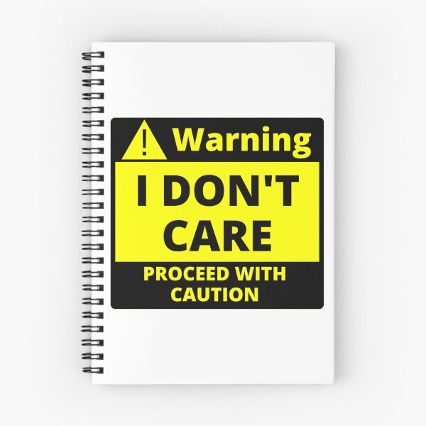 Item preview, Human Warning Label I Don't Care Proceed With Caution Sarcastic designed and sold by Sonatablue.