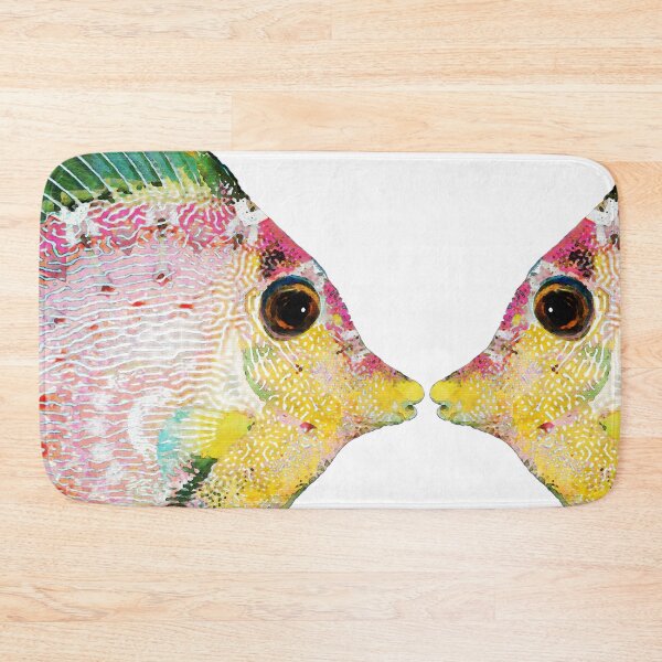 Item preview, Tang Fish Head Tropical Fishy Fish Art designed and sold by Sharon Cummings Art.