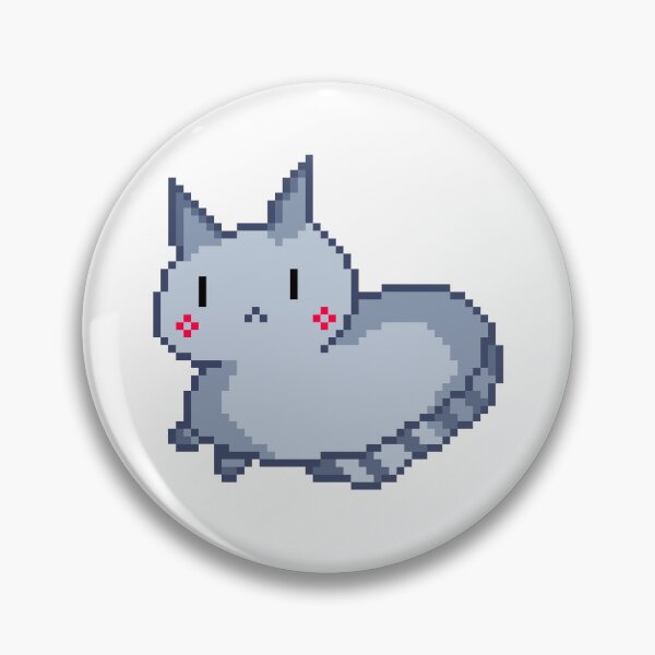 Item preview, Cute pixel art laying down cat designed and sold by Armikus.