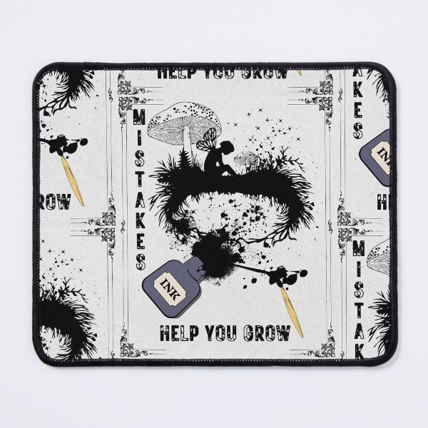 Item preview, Mistakes Help You Grow (Spilled Ink Fairy Field) designed and sold by SimplyMe-Plus.