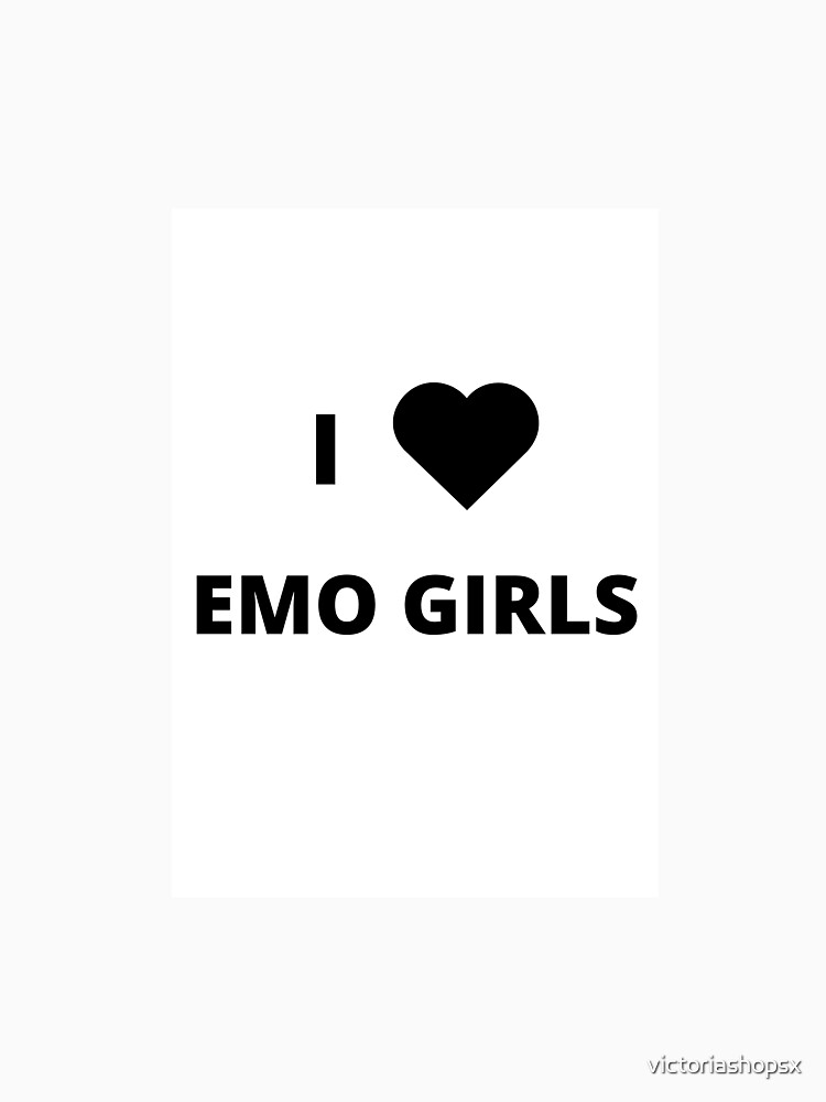 i <3 emo girls Essential T-Shirt for Sale by ggothclaudia