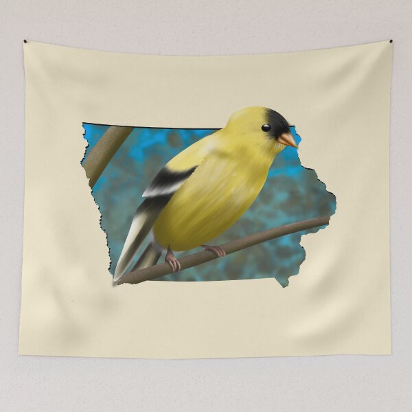 Item preview, An American Goldfinch in Iowa designed and sold by DesertG.