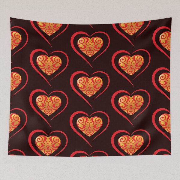 Item preview, Golden heart designed and sold by Hadimubeen.