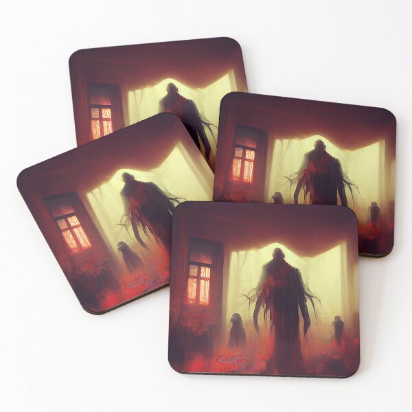 Item preview, Digital made Horror art with paint style finish designed and sold by mrlongfield.