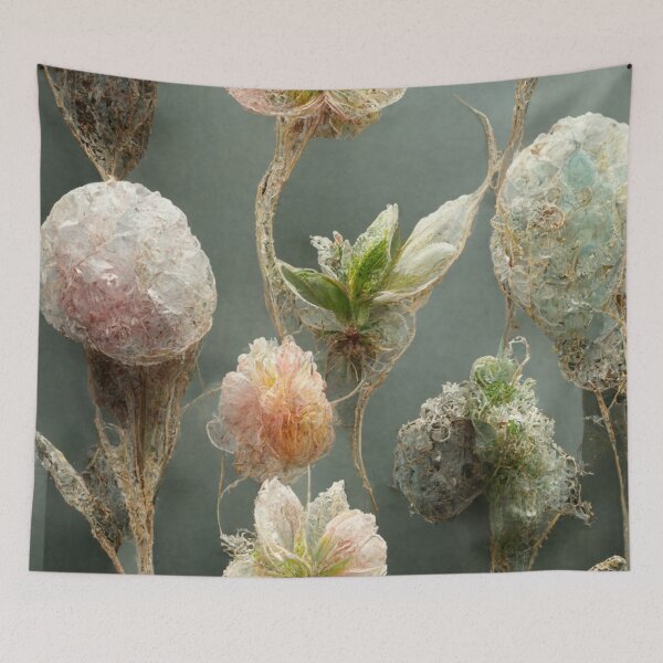 Item preview, Botanic new species - spongious flowers designed and sold by ontano.