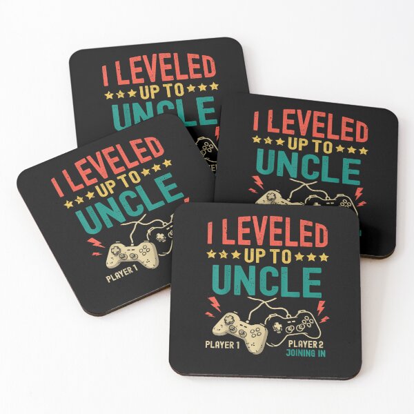Item preview, Mens I Leveled Up To Uncle New Uncle Gamer designed and sold by dolsy-store.