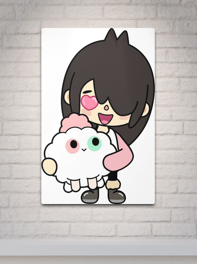 toca boca and gacha life Mounted Print for Sale by kader011