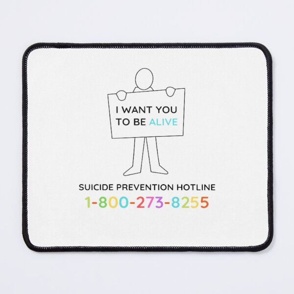 Item preview, Suicide Awareness I Want You To Be Alive | Light Background designed and sold by embaarc.