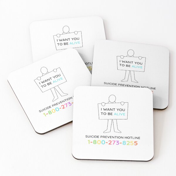 Item preview, Suicide Awareness I Want You To Be Alive | Light Background designed and sold by embaarc.