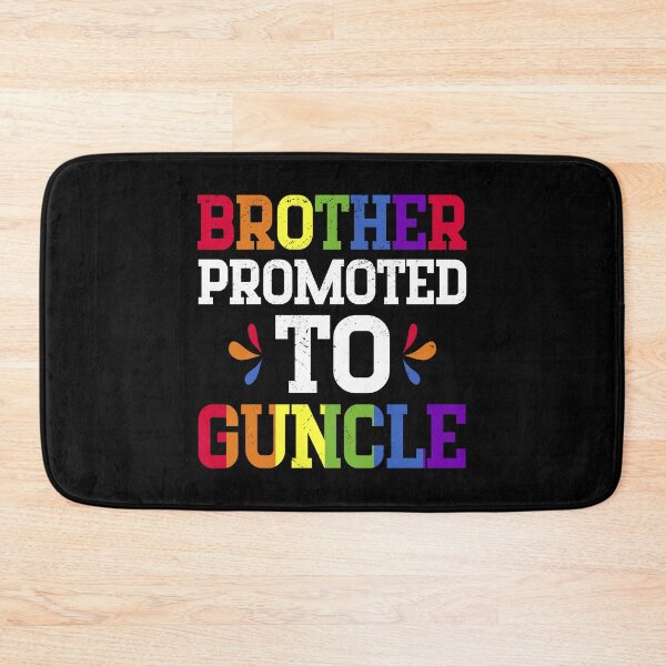 Item preview, Brother Promoted To Guncle Funny LGBTQ Rainbow Pride designed and sold by haselshirt.
