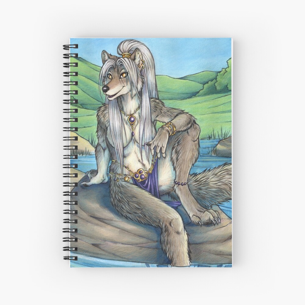 Item preview, Spiral Notebook designed and sold by cybercat.