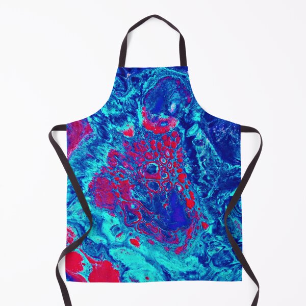 Artikelvorschau, Psychedelic Fluorescent Blue & Pink Acrylic Pour | Trippy flüssige Kunst | Trippy Kunst | Aufgeheizte Kunst entworfen und verkauft von StokedUpArt.