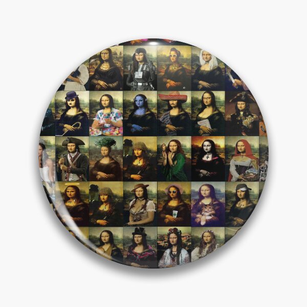 Item preview, Mona Lisa designed and sold by Montage-Madness.