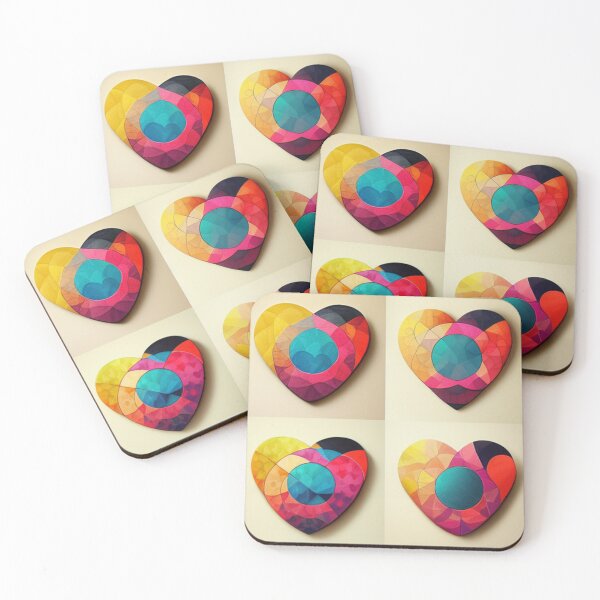 Item preview, Vibrant Hearts designed and sold by INFINITYGUY ⭐⭐⭐⭐⭐.