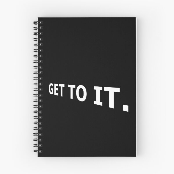 Item preview, GET TO IT Stop Procrastinating Motivational Meme designed and sold by DMcK Designs.