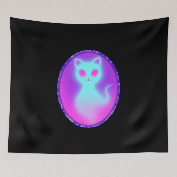 Item preview, Pastel goth ghost kitty designed and sold by AllLeftSides42.