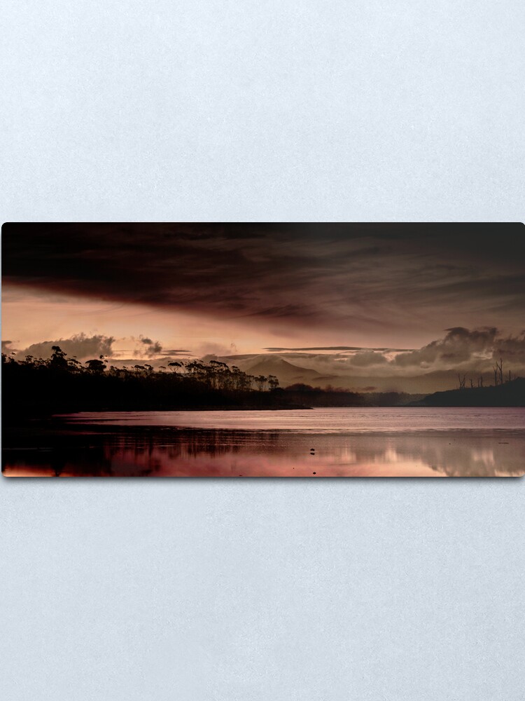 Alternate view of End of Day version 2 Metal Print