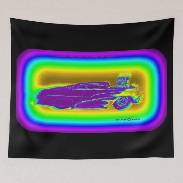 Item preview, Hot Rod Art  //  I auto know how to drive my Merc! designed and sold by Imagin8er.