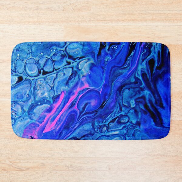 Item preview, Pool Blue Acrylic Pour | Trippy Liquid Art | Trippy Art | Stoked Up Art designed and sold by StokedUpArt.