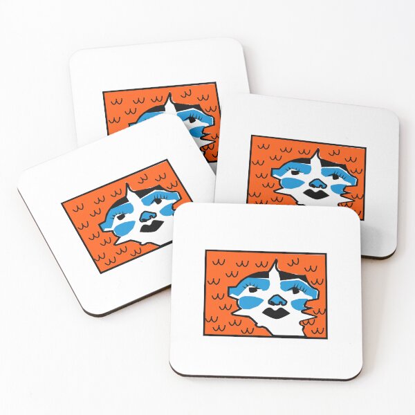 Item preview, Orange and blue designed and sold by Marina Barretto.