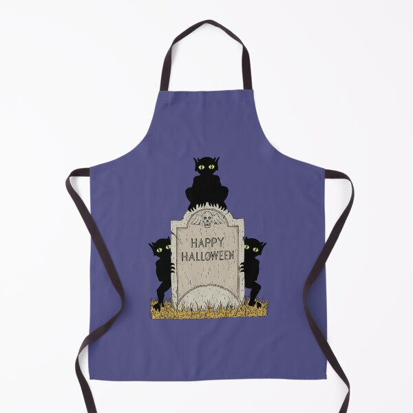 Artikelvorschau, Drei Kobolde Happy Halloween entworfen und verkauft von Azure Lion Productions.