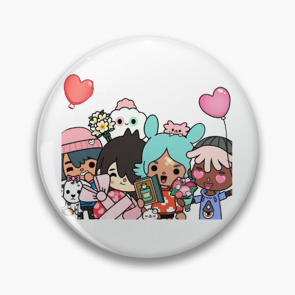 toca boca and gacha life Pin for Sale by kader011