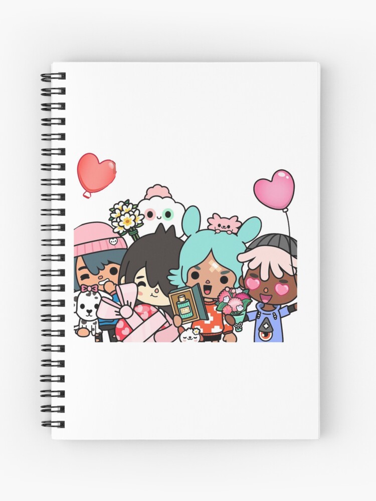 toca life box - toca boca cute Hardcover Journal for Sale by Art-Art69