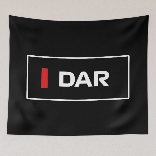 Item preview, DAR. Driver Name (White Outline) designed and sold by FilipeFerreira.