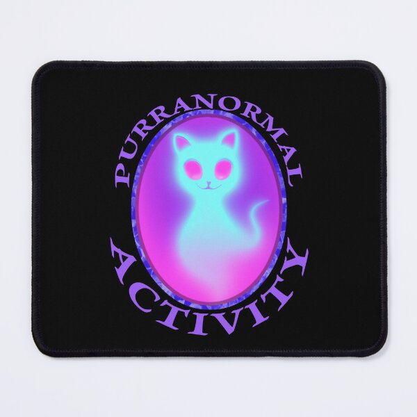 Item preview, Pastel goth ghost kitty Purranormal activity designed and sold by AllLeftSides42.