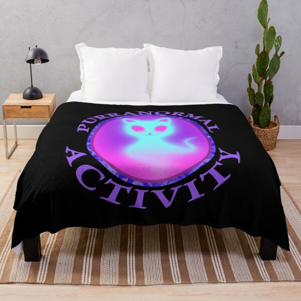Item preview,  Pastel goth ghost kitty Purranormal activity designed and sold by AllLeftSides42.