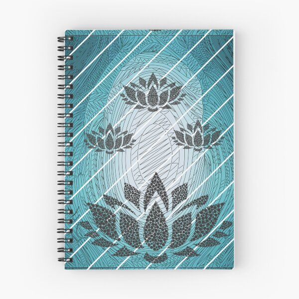 Item preview, Oceanic Blue Flower Abstract Art  designed and sold by Swagmode.
