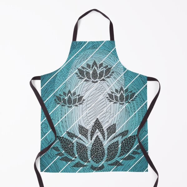 Aperçu de l'œuvre Art abstrait fleur bleu océanique créée et vendue par Swagmode.