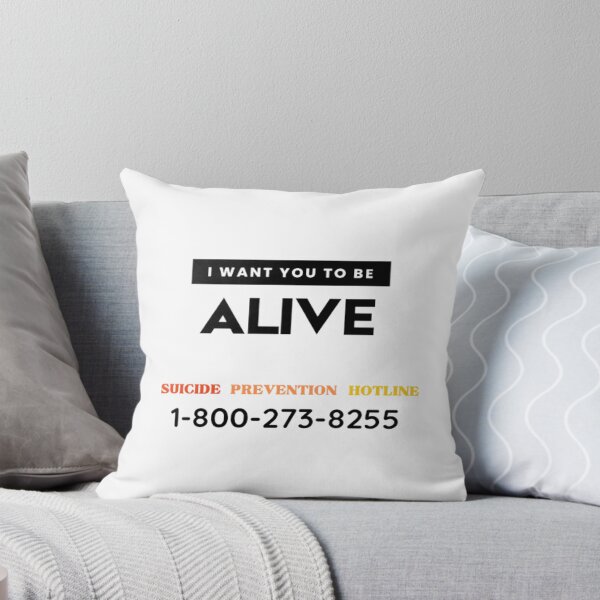 Item preview, Lifeline I Want You To Be Alive | Light Background designed and sold by embaarc.