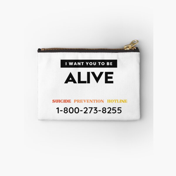 Item preview, Lifeline I Want You To Be Alive | Light Background designed and sold by embaarc.