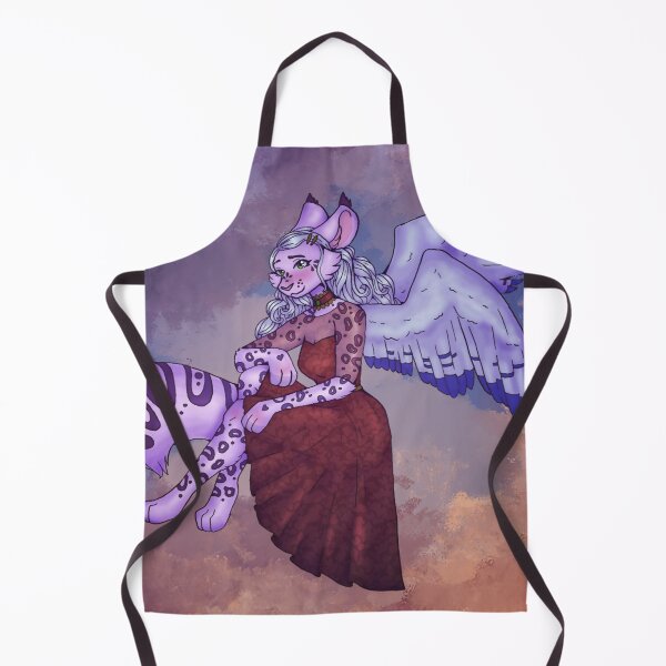 Item preview, Auri: A Purple Snow Leopard Furry designed and sold by AuriSweet.