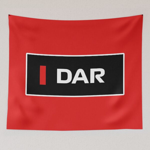 Item preview, DAR. Driver Name (Red BG) designed and sold by FilipeFerreira.
