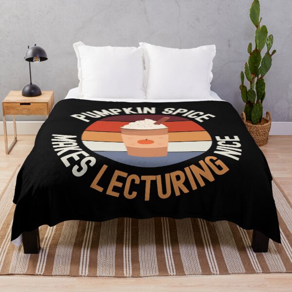 Item preview, Pumpkin Spice Makes Lecturing Nice - Teacher Pumpkin Spice Coffee, Halloween Teacher, School Halloween Party, Autumn Teacher, Fall Teacher, Halloween Instructor designed and sold by jadedscientist.