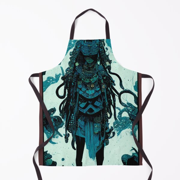 Item preview, Winter Fantasy Pirate Samurai Tecno Noir Cyber Punk Demon Hunter designed and sold by esotericorigins.