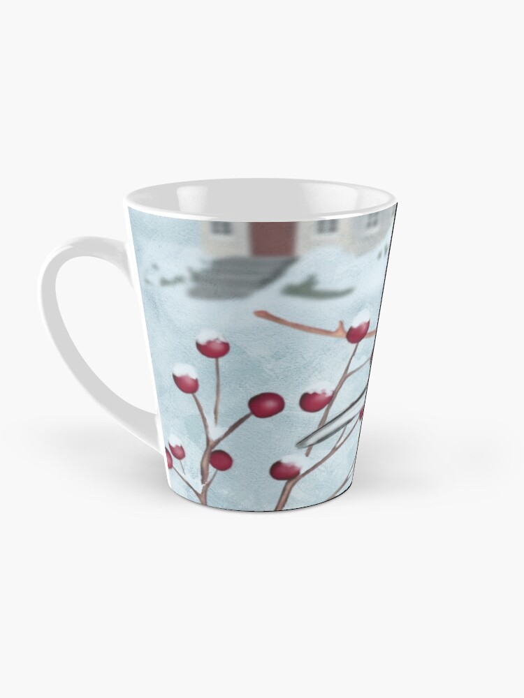 Thumbnail 3 of 4, Coffee Mug, Winter Scene I designed and sold by aprilmoen.