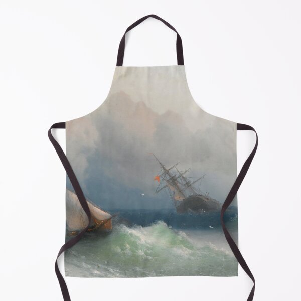 Item preview, Two Ships At Sea - Ivan Konstantinovich Aivazovsky designed and sold by TeeARTHY.