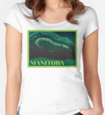Manitoba Women's Fitted Scoop T-Shirt
