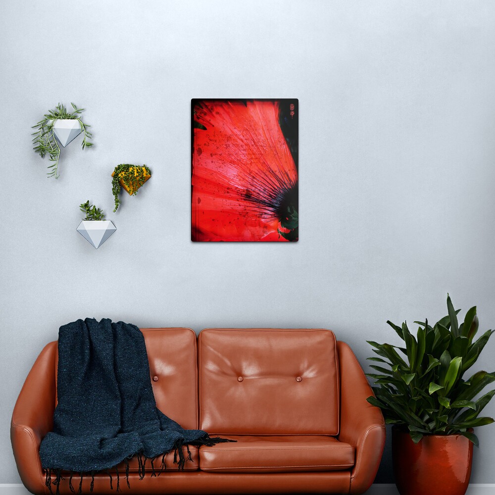 Book Flower Metal Print