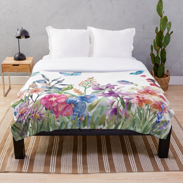 Item preview, Butterflies and flowers designed and sold by Vanessa Hogle.